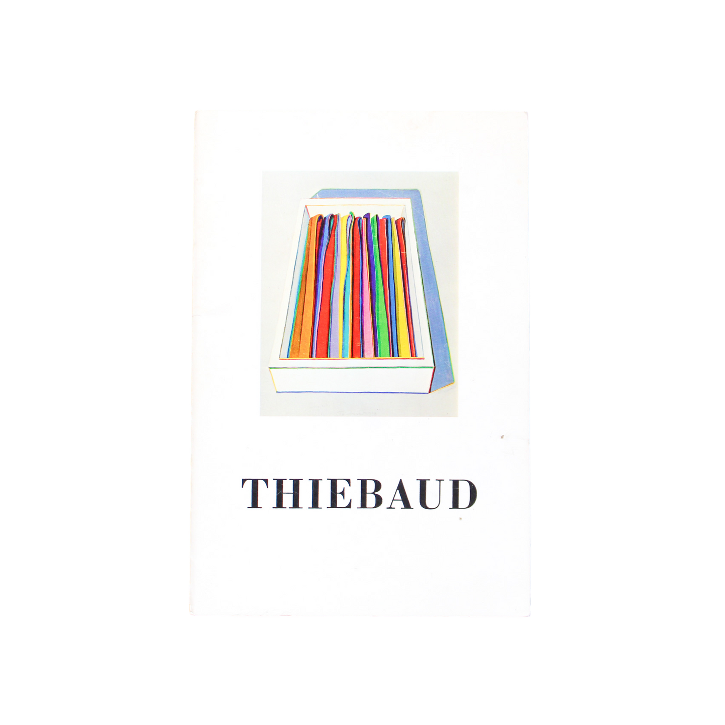 Vintage Exhibition Brochure - Recent Works by Wayne Thiebaud 1970