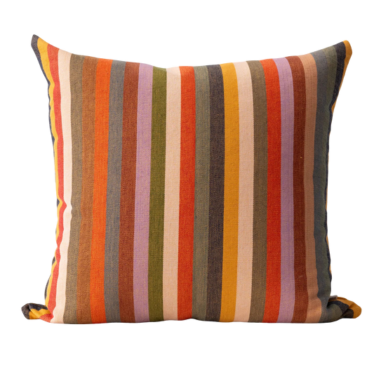 Ochre Stripe Pillow