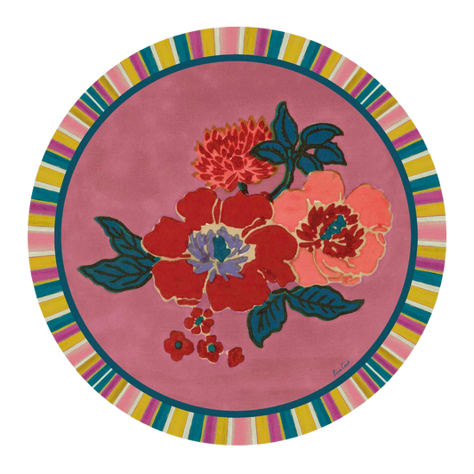Dandelion Placemat - Old Pink
