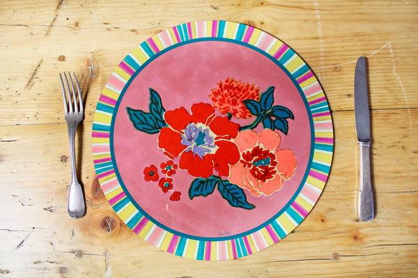 Dandelion Placemat - Old Pink