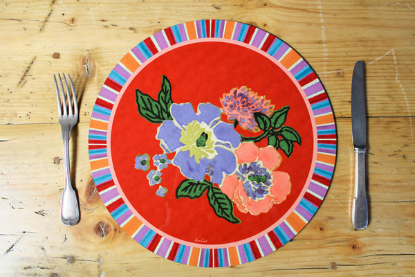 Dandelion Placemat - Rust