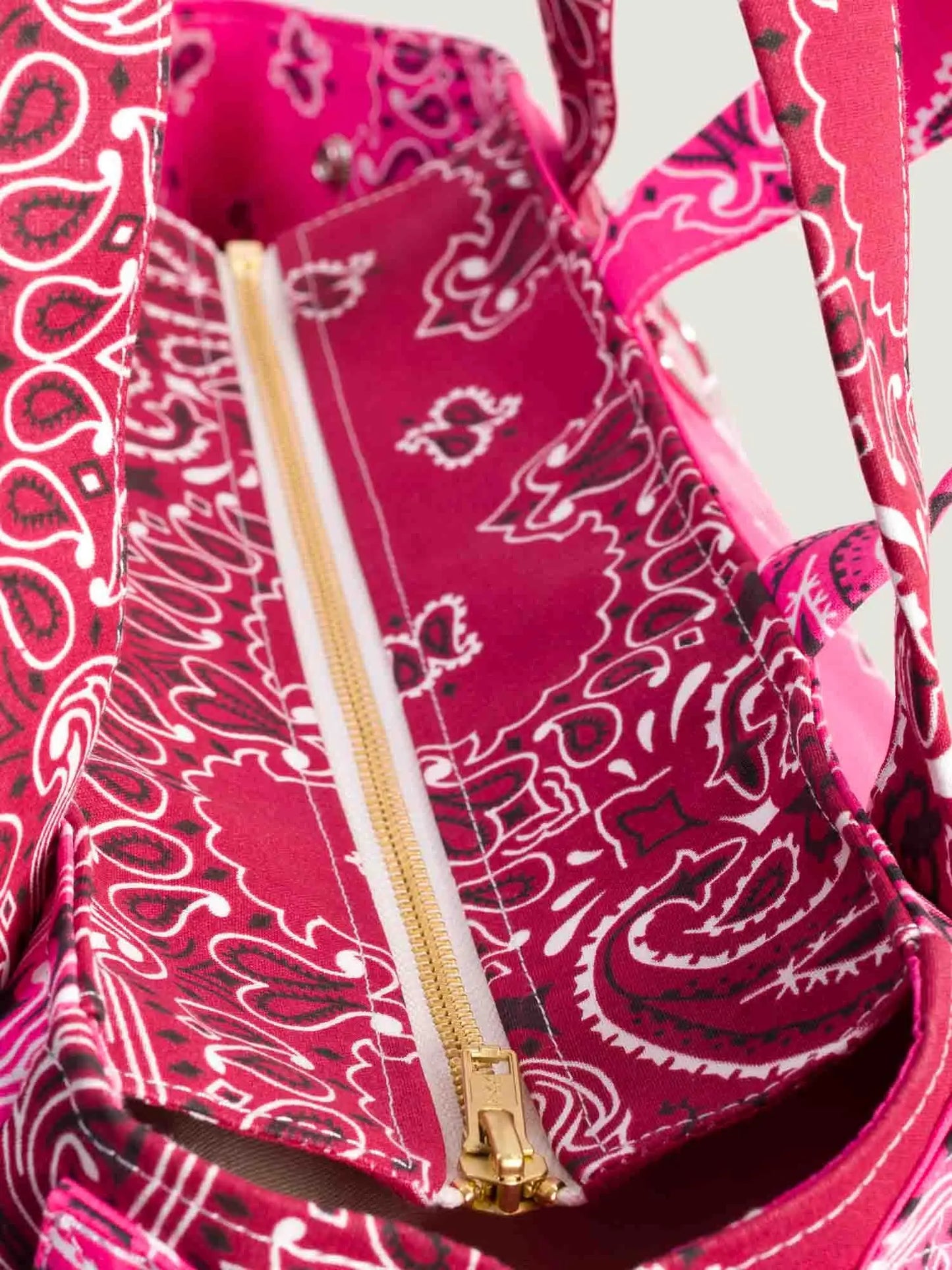 Trapeze Quilted Colorblock Tote Bag