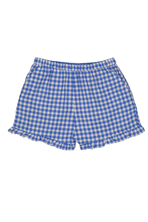 Dina Short - Gingham Blue