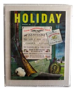 Framed Holiday Magazine Cover - March 1951, "Kentucky"