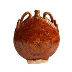 Antique Pottery Flask
