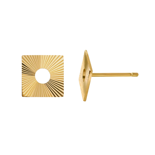 Geo Square Studs