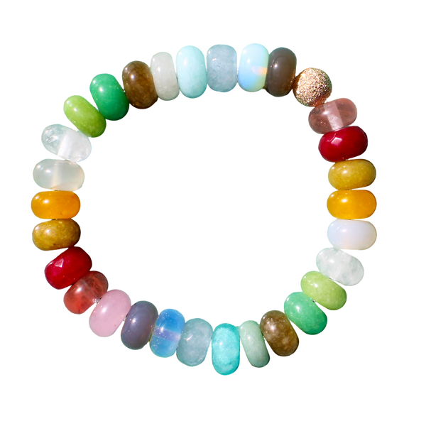 Earthy Rainbow Bracelet