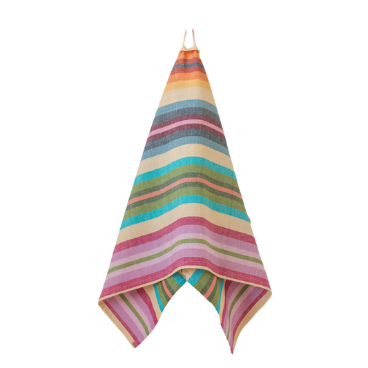 Mini Rainbow Stripe Kitchen Towel