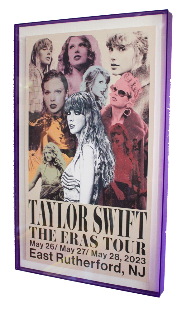 Made to Order - CUSTOM Neon Acrylic Frames for Taylor Swift Eras Tour Posters