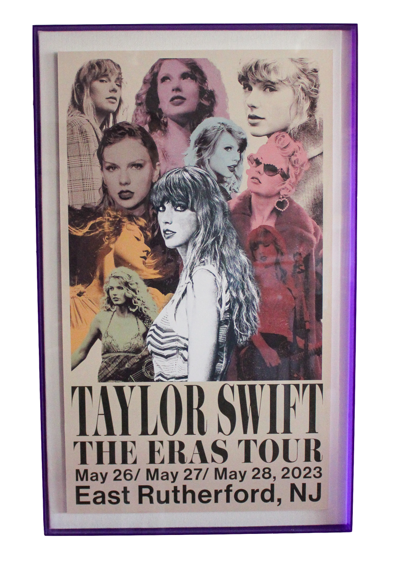 Made to Order - CUSTOM Neon Acrylic Frames for Taylor Swift Eras Tour Posters