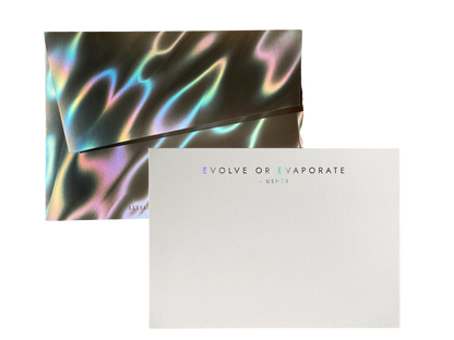 Evolve or Evaporate Cards
