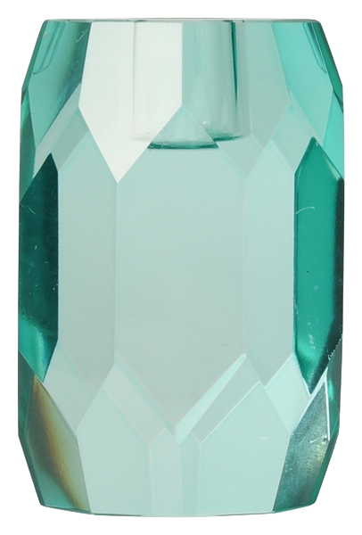 Gem Crystal Candleholder - Mint