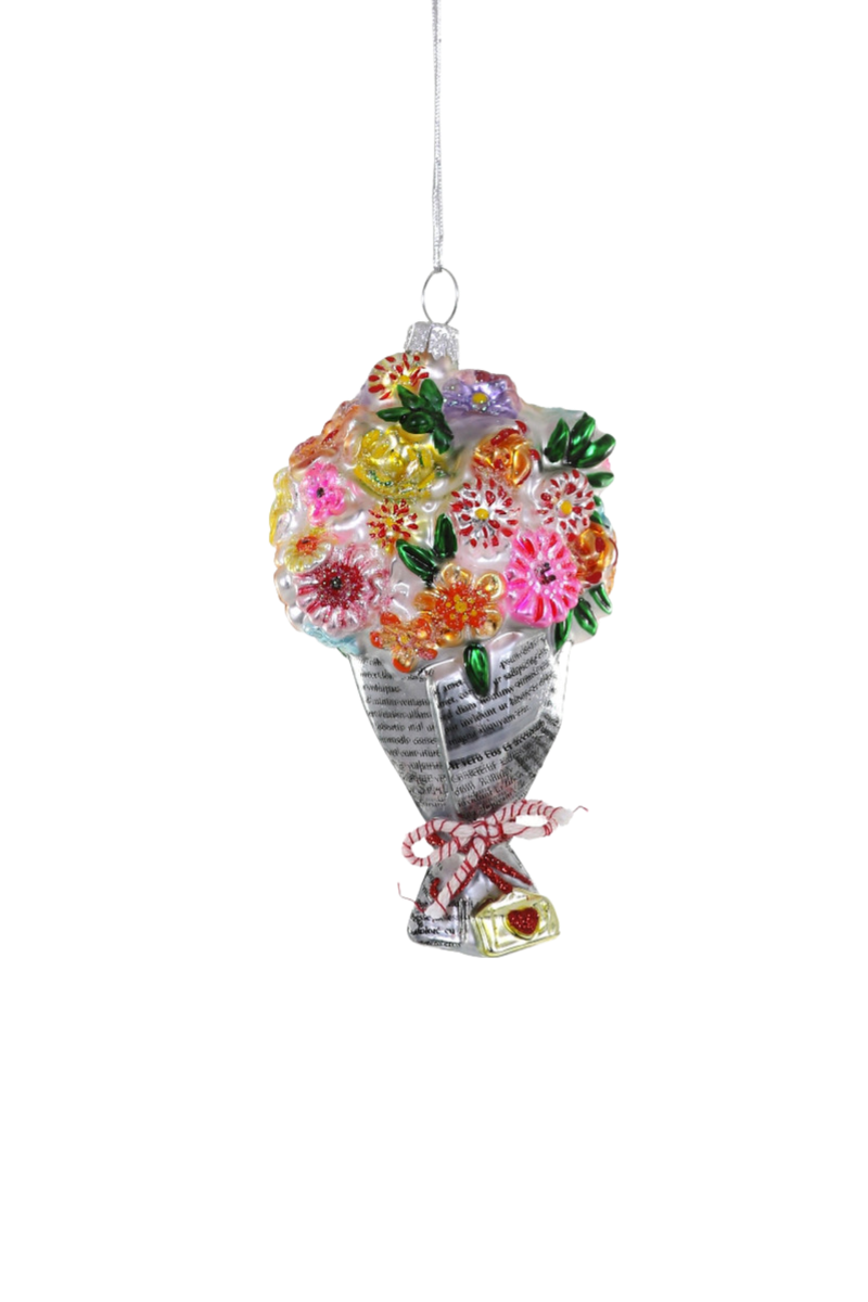 Floral Delivery Ornament