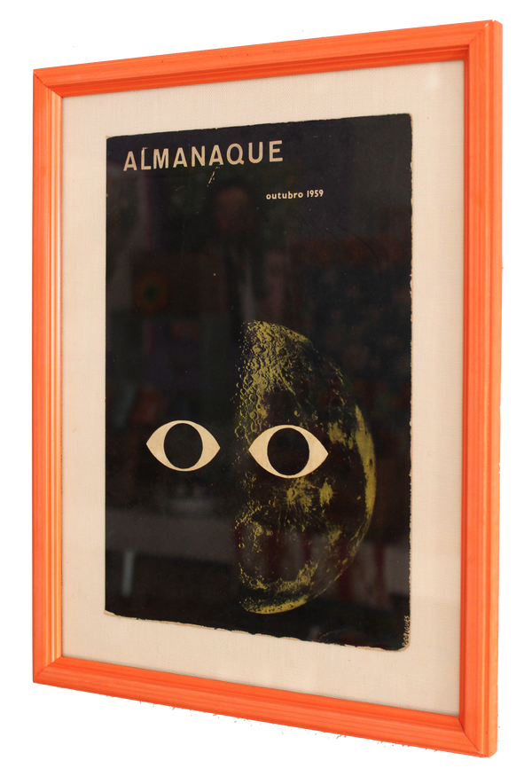 Framed Almanaque Magazine Cover - October 1959
