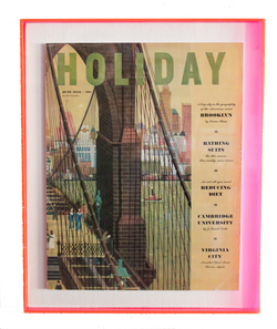 Framed Holiday Magazine Cover - June 1950, "Brooklyn"