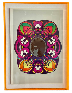 Framed Peter Max Original Lithograph Poster - Bob Dylan