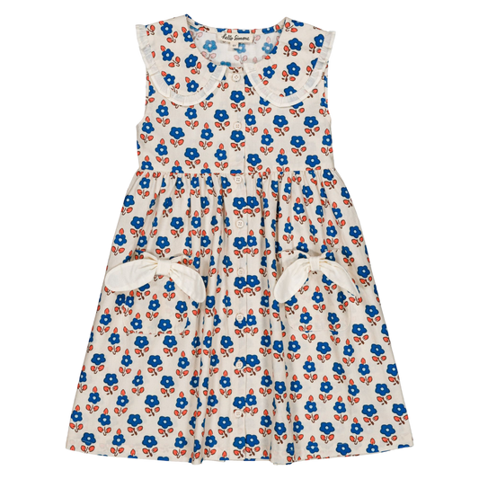 Françoise Dress Sablet Blue