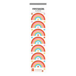 Fuzzy Stars & Rainbows Stickers