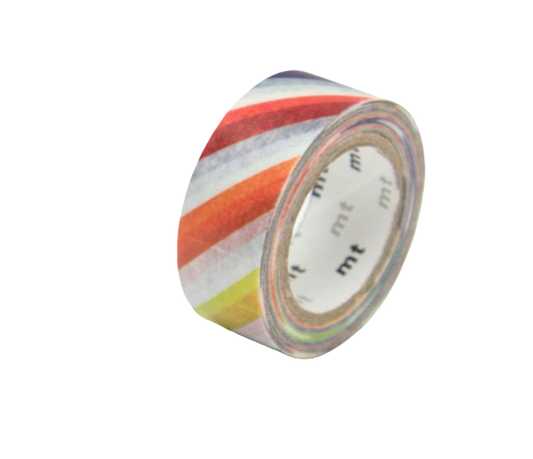 Colorful Stripe Washi Tape - 15mm