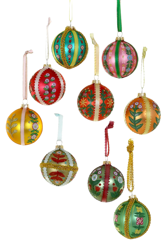 Country Cottage Bauble Ornament