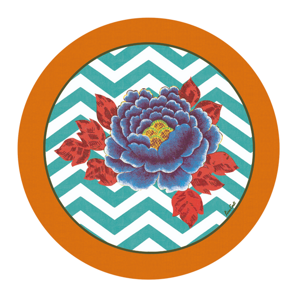 Glory Zig Zag Placemat - Veronese