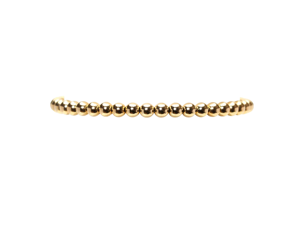 Gold Filled Ball Bracelet 4mm