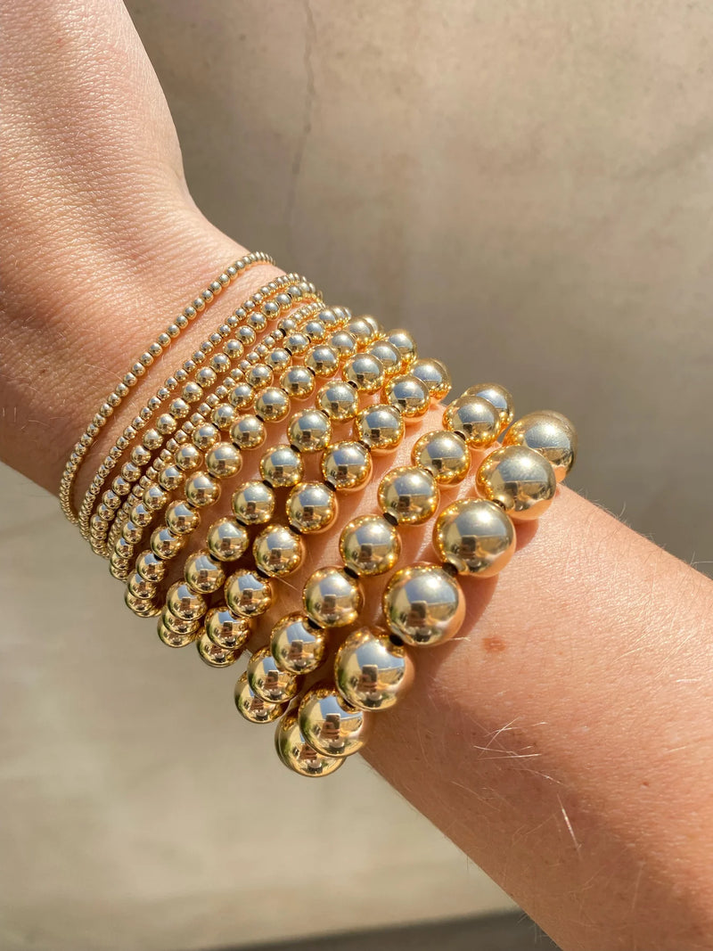 Gold Filled Ball Bracelet 7mm