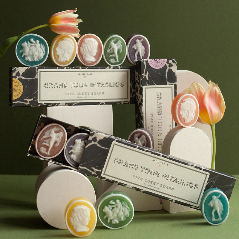 Grand Tour Collection of Intaglio Soaps - Set of 5