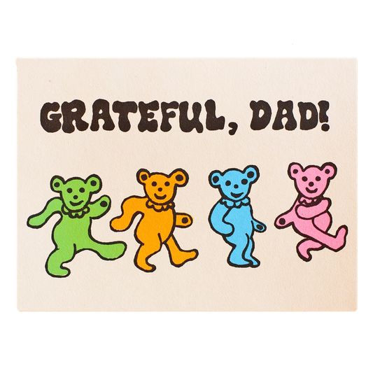 "Grateful, Dad!" Card