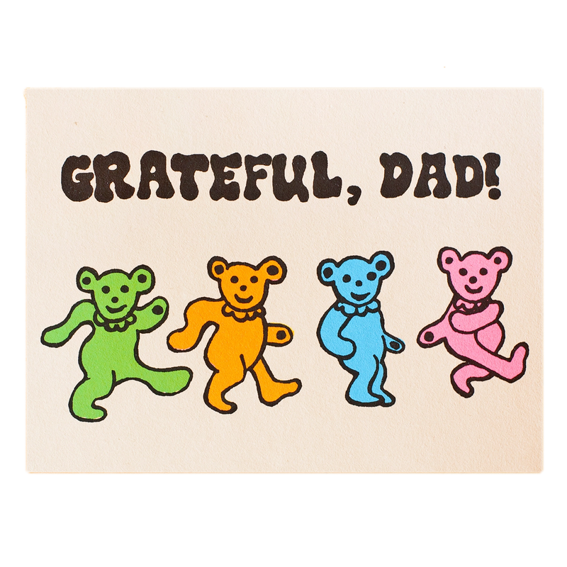 "Grateful, Dad!" Card