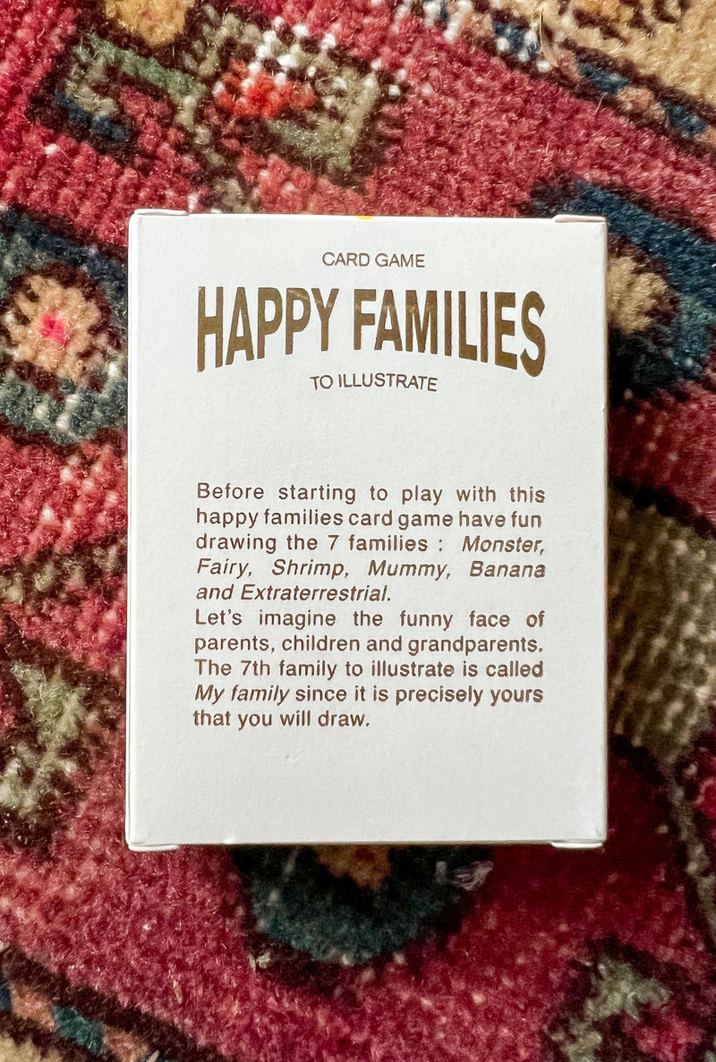 Happy Families - A Card Game to Illustrate