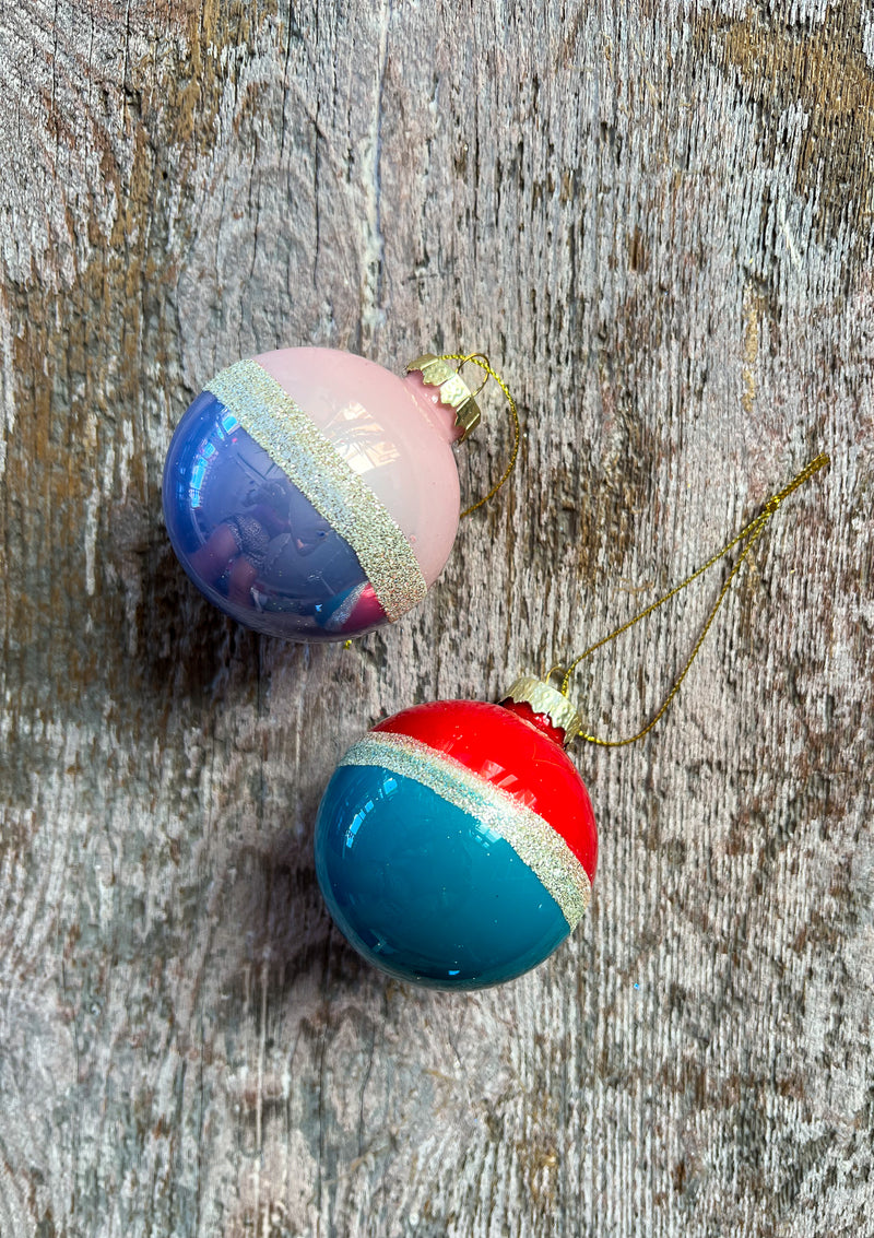 Hue Duo Medium Bauble Ornament