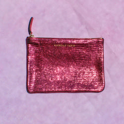 Shimmer Leather Pouch - Small – House of Cardoon