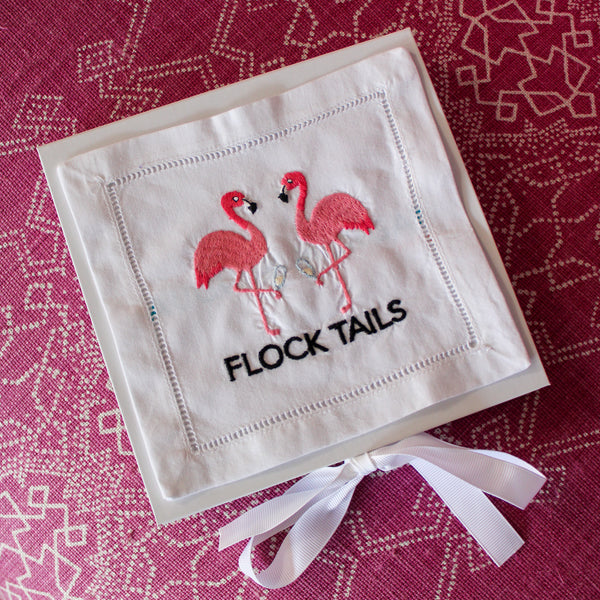 Flocktails Cocktail Napkin Set