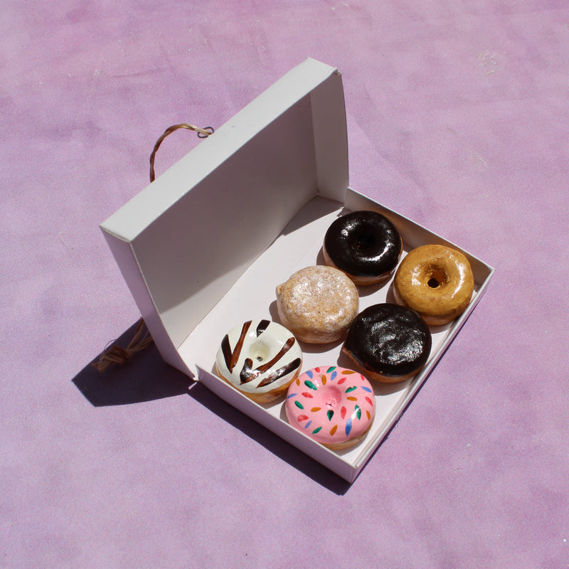 Boxed Donut Ornament