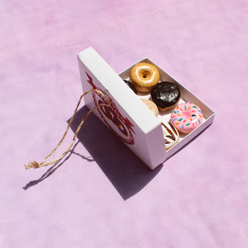 Boxed Donut Ornament