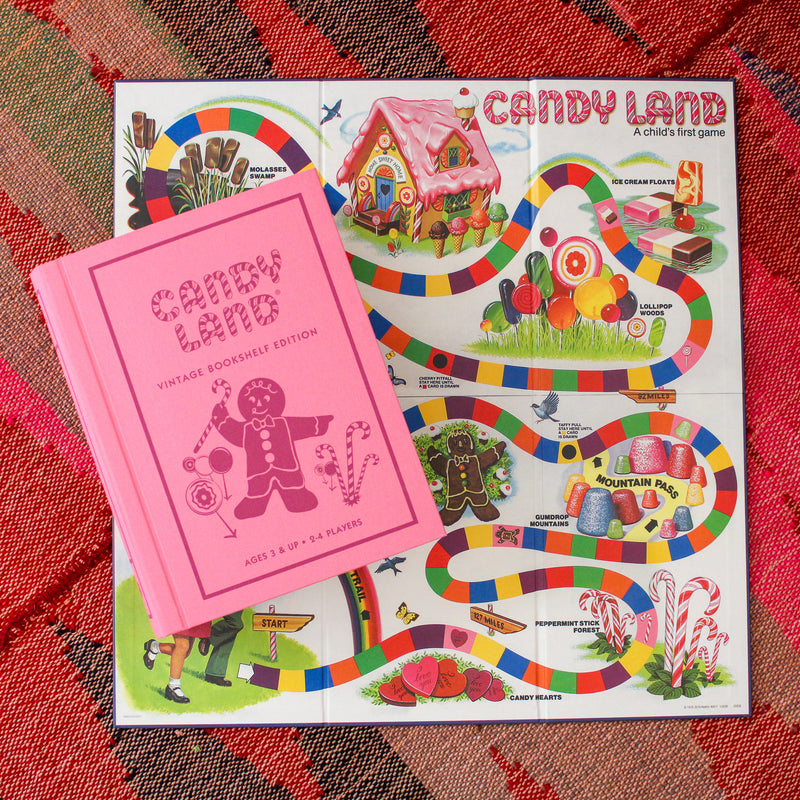 Candy Land Game Bookshelf Edition
