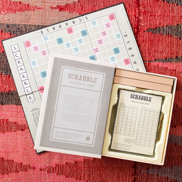 Scrabble Game Bookshelf Edition