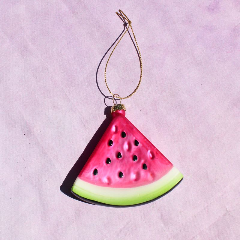 Watermelon Slice Ornament