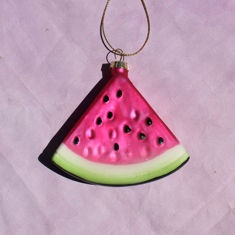 Watermelon Slice Ornament