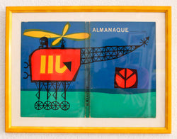 Framed Almanaque Magazine Cover - November 1960