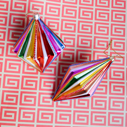 Spectrum Spindle Ornament