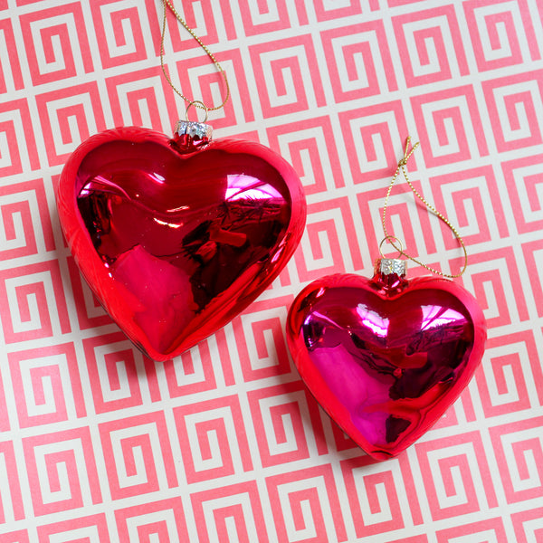 Pink Heart Ornament