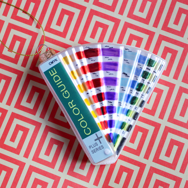 Designer's Paint Color Deck Ornament