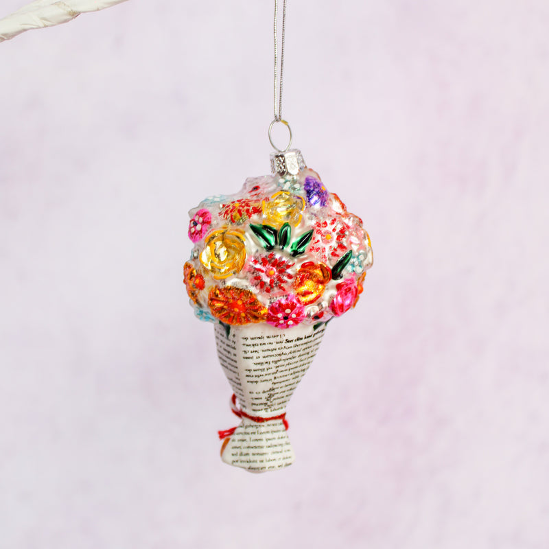 Floral Delivery Ornament