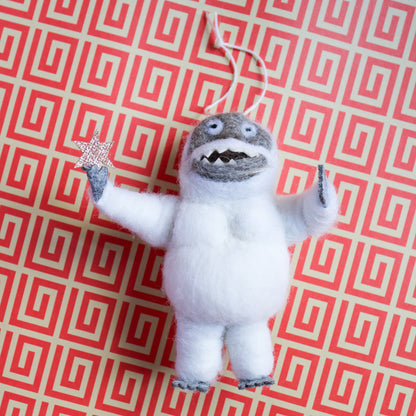 Abominable Snowman Ornament