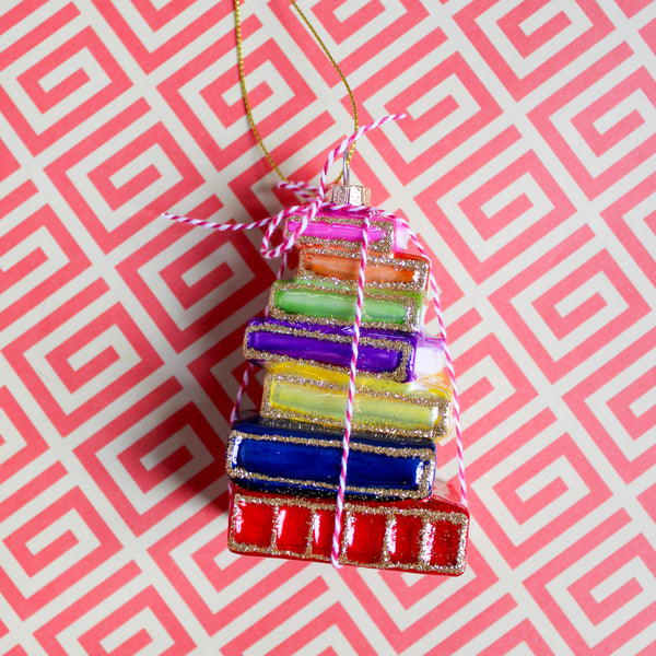 Stacked Books (Tomes) Ornament