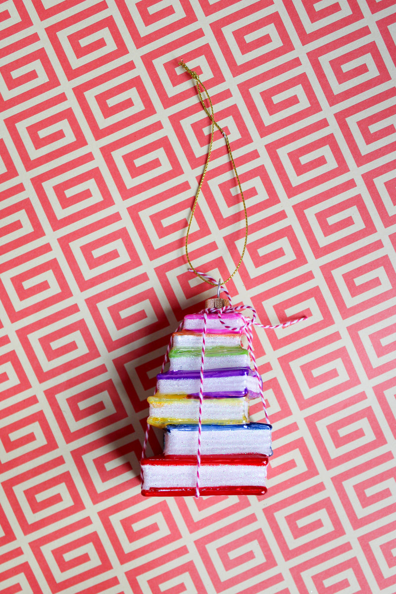 Stacked Books (Tomes) Ornament