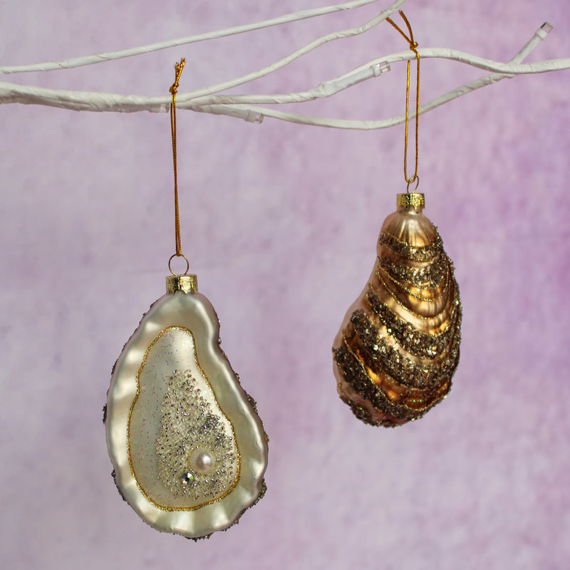 Oyster with Pearl Ornament