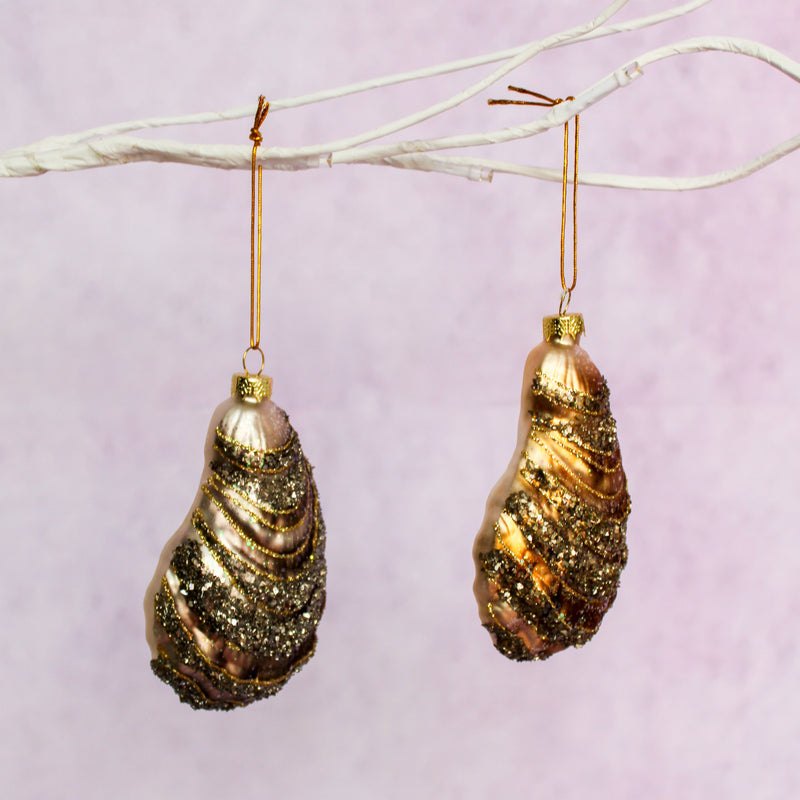 Oyster with Pearl Ornament